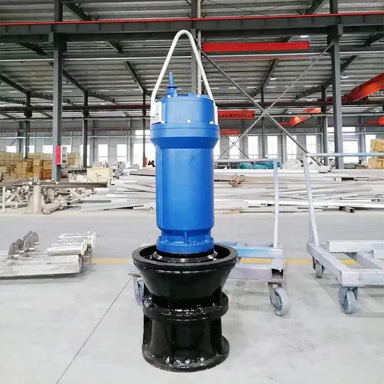 China Factory High Pressure Submersible Mixed Flow Pump Qhb Axial Pump with 25HP for Deep Well Liquid & Marine Usage 