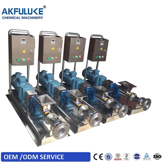 Chemical Centrifugal Multistage Axial Flow Mixed Flow Pump, Self