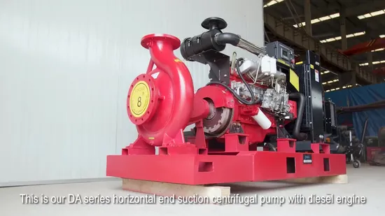 Single Stage Horizontal End Suction Centrifugal Pump 