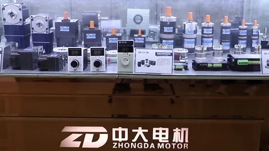 ZD High Performance High Quality Electric AC/DC Brush Or Brushless Gear Motor Planetary Gearbox Manufacture For Automation Solutions 