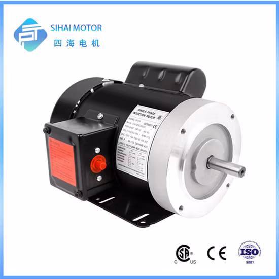 NEMA Standard 56c 3600rpm 0.75kw Induction Electric Single Phase AC Motor