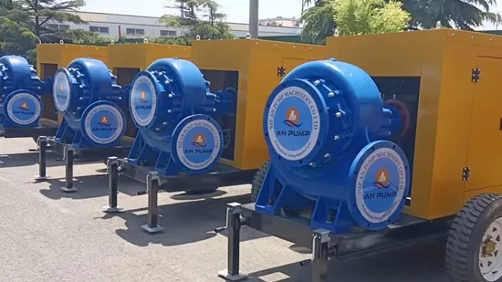 Big Flow Large Capacity Farm Industry Mining Dewatering Canal Drainage Water Pump Axial Flow Irrigation Pump Diesel Water Pump Centrifugal Mixed Flow Pump 